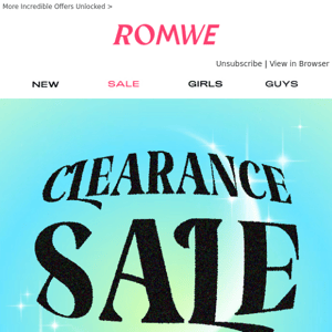 Clearance | Save on best sellers now!