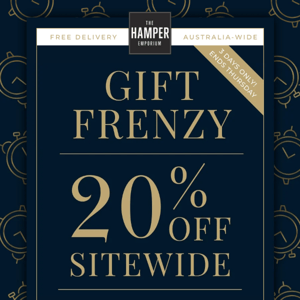 Stock up for the gifting season with our Gift Frenzy sale