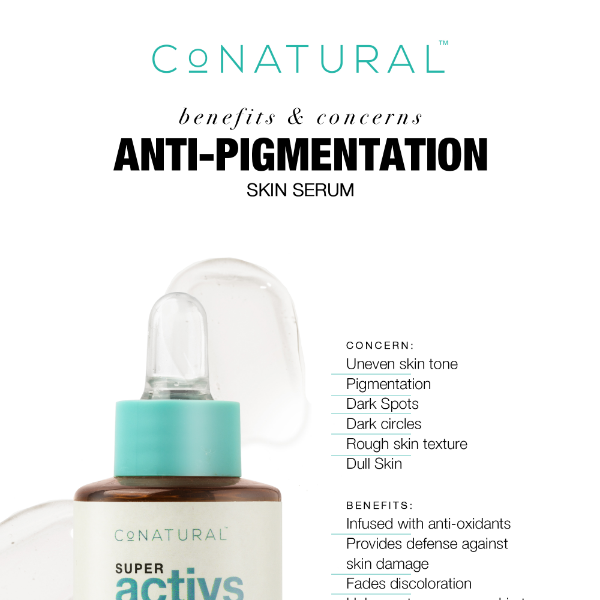 Anti Pigmentation Serum = Even Skin Tone  😍