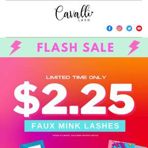 💖$2.25 FAUX MINK LASHES 💖🤯