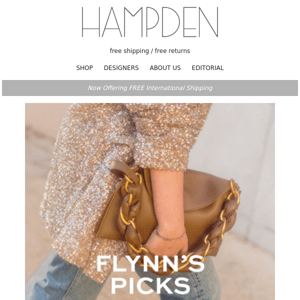 Stylist Picks: Flynn's Favorites