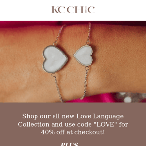 THE ALL NEW LOVE LANGUAGE COLLECTION!