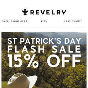 REVELRY // St Patrick's Day Flash Sale Starts Now