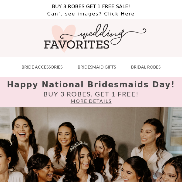 Celebrate the Bride Squad with a deal you won't want to miss! 🤭 A surprise is waiting..