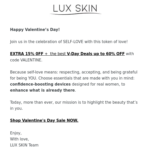 Massive Valentine's Deals to show Yourself some Love 😍