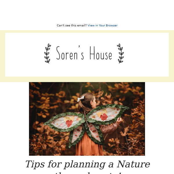 Tips for Planning a Nature Themed Birthday Party! 🐞