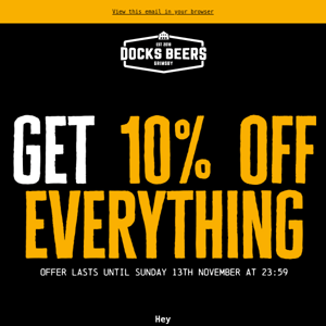 Get 10% off EVERYTHING until Sunday!