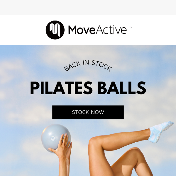 Pilates Balls are back!