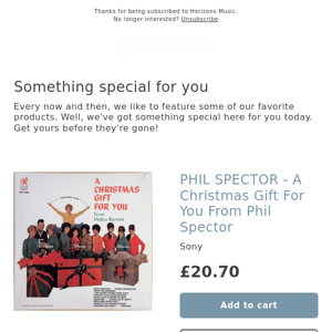 BACK IN! PHIL SPECTOR - A Christmas Gift For You From Phil Spector