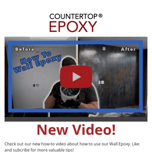 NEW Wall Epoxy Video