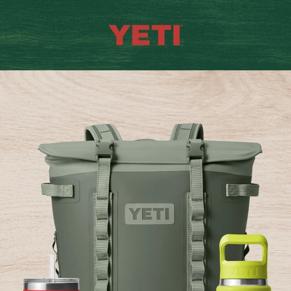 Get free customization on Yeti products – until tomorrow only