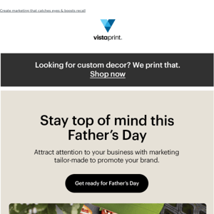 Calling all businesses 📣 It's Father's Day time! How will you stand out?
