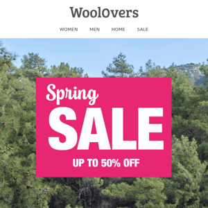 Our Spring Sale Just Got Better | Up to 50% Off
