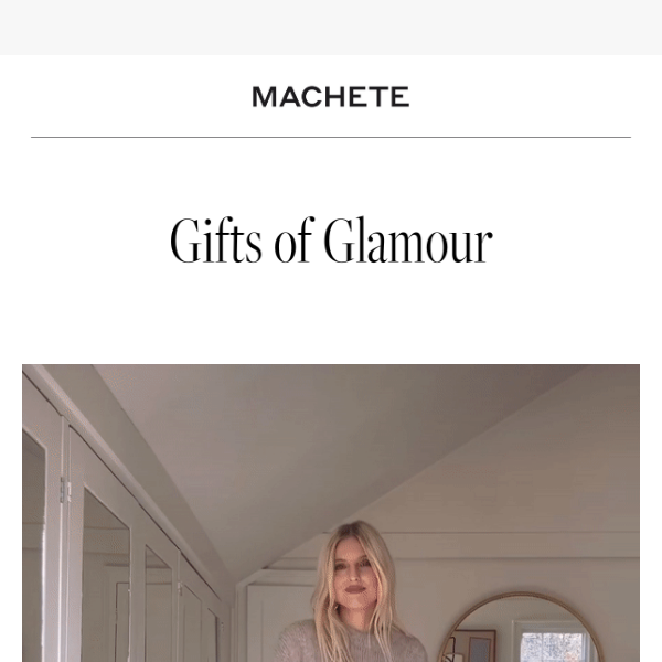 Give the gift of glamour