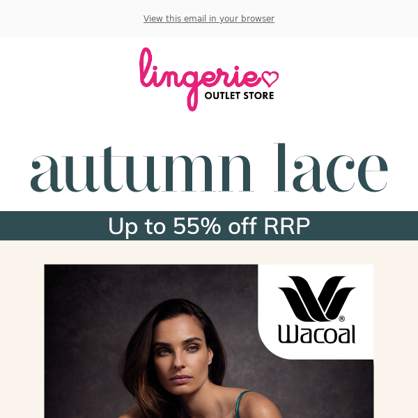 Wacoal Lace Bestsellers: Bras from £23.95