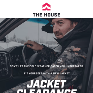 JACKET CLEARANCE! Up To 70% Off Select Styles