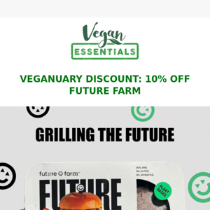 Veganuary Sale Starts Now - up to 10% off Future Farm! 🌱