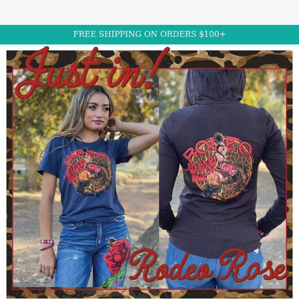 Calling all rodeo roses! Check out these new arrivals. 🔥