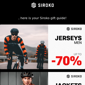 Your SIROKO Gift Guide 🎄 