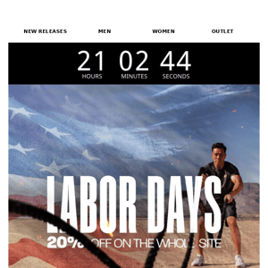 🎯 LABOR DAY | 20% OFF EVERYTHING*!