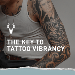 3 techniques for tattoo vibrancy.