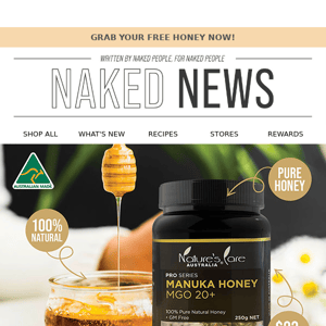 Enjoy FREE Manuka Honey Now! 🐝🍯