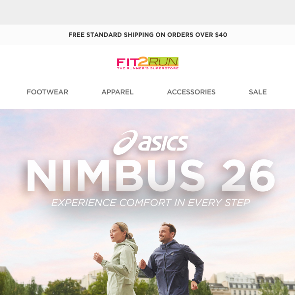 Unveiling the latest from Asics: The Nimbus 26