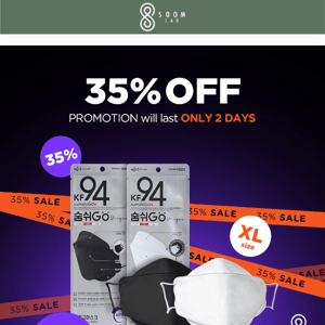 35% OFF For 2 DAYS 🔥🔥 Get it NOW👀🛒