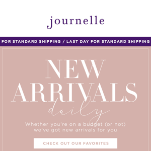 Lingerie new arrivals for every budget