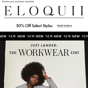 NEW: The Workwear Edit!