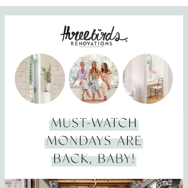 HOUSE 15 IS HERE! Move over MAFS, Three Birds' must-watch Mondays are back! 💃🥂