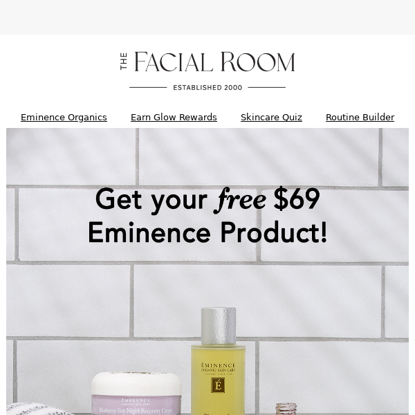 Your Free Eminence Organics Essential Awaits 🌸 Get Ready for Spring