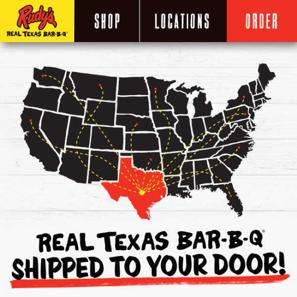 Bring Texas to the Big Game with Rudy’s Anywhere