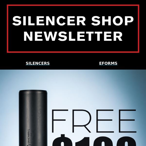 Get a Free Silencer Shop $100 Gift Card!