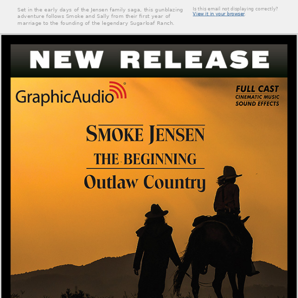 NEW RELEASE! Smoke Jensen The Beginning 3: Outlaw Country by William W. Johnstone and J.A. Johnstone