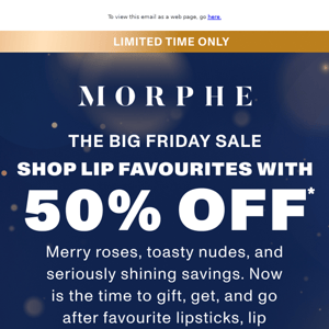 Roses, nudes–they’re all 50% off!