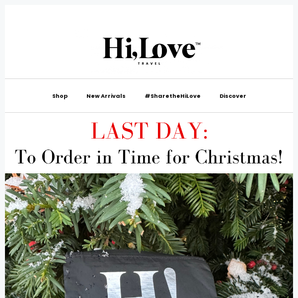 Did You Hear?! FREE Gift with Purchase Through 11/25! - Hi Love Travel