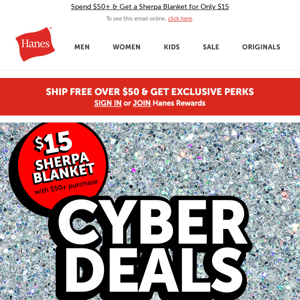 Fill Your 🛒 with Cyber Deals & Save!