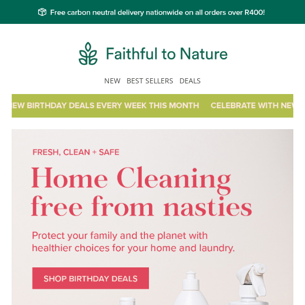 Get Home Cleaning Free From Nasties! 🧼