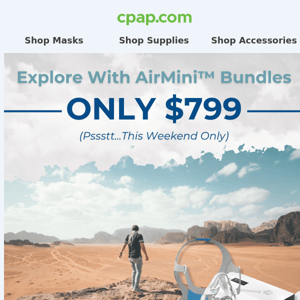 Explore More with AirMini Bundles for LESS 🌎