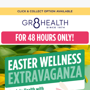 Free Shipping! 📦 Easter Wellness Extravaganza