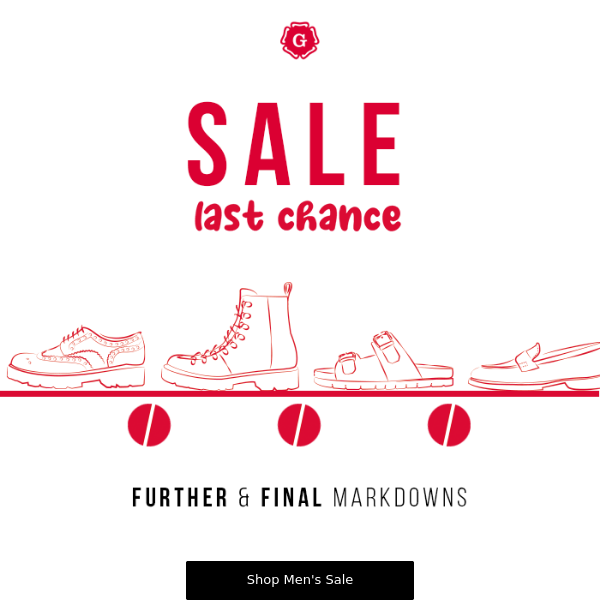 Don't Forget: Further and Final Markdowns