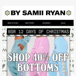 All the BEST gifts- 40% off bottoms! 🎁