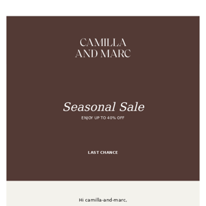 Final Hours: Seasonal Sale Ends Today.