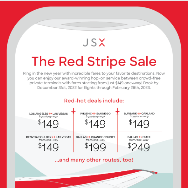ACT FAST: The Red Stripe Sale is officially on!