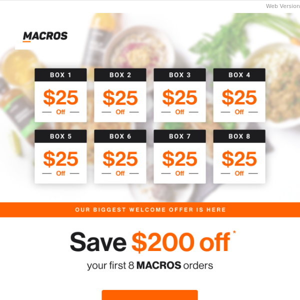 Get Summer-Ready Now with $200 off MACROS