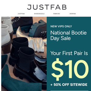 Congrats! You've Been Selected For $10 Boots and Booties