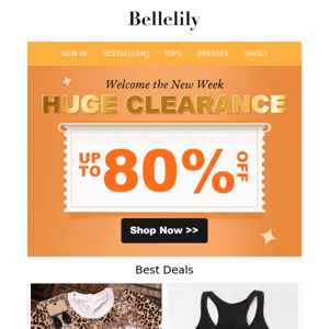 Welcome to the new week, Clearance Up To 80% Off!