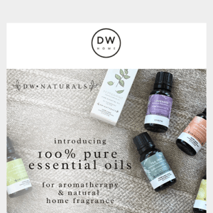 We now have ESSENTIAL OILS! 🌿