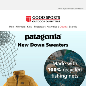 Say Hello To The New Patagonia Down Sweaters! 💪🤩